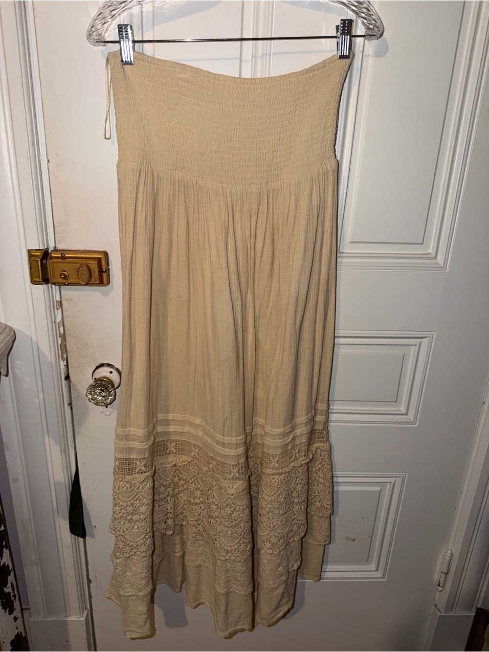 Free People McKenzie Lace convertible Maxi Skirt NWT - Picture 2 of 10